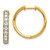 14k Diamond Hinged Hoop Earrings EM4265-125-YA