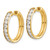 14k Diamond Hinged Hoop Earrings EM4265-125-YA
