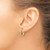 14K Lab Grown Diamond VS/SI FGH Hinged Hoop Earrings EM4264-025-YLG
