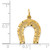 14k Horseshoe Charm C453