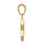 14k Polished Star of David Pendant D1691