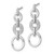 14K White Gold Lab Grown VS/SI FGH Dia Fancy Dangle Earrings EM3721-014-WLG