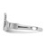 14k White Gold Ladies Claddagh Ring D3109