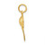 14k Golf Ball Charm D3475
