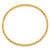 14k 3/16 Diamond-cut Fancy Hinged Bangle Bracelet DB94