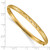 14k 3/16 Diamond-cut Fancy Hinged Bangle Bracelet DB94