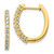 14k Diamond Hinged Hoop Earrings EM5411-050-YA