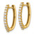 14k Diamond Hinged Hoop Earrings EM5411-050-YA