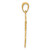 14k Star of David Pendant D3804