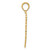 14K Angel Wing Pendant D3723
