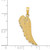 14K Angel Wing Pendant D3723