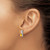 14k White Gold Citrine and Diamond Earrings EM4235-CI-006-WA