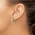 14K Lab Grown Diamond VS/SI FGH Hinged Hoop Earrings EM8364-150-YLG