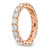 14K Rose Gold Lab Grown Diamond VS/SI FGH Eternity Band ET0005-300-7RLG