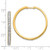 14k Yellow Gold Diamond Milgrain Hinged Hoop Earrings EM4286-200-YA
