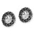 14k White Gold Black Diamond Earring Jackets EJM5305-BK-100-WA