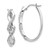14k White Gold Diamond Fancy Earrings EM3888-050-WA