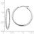 14k White Gold Diamond Fascination Round Hinged Hoop Earrings DF249
