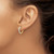 14K Lab Grown Diamond VS/SI FGH Hinged Hoop Earrings EM5363-025-YLG