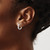 14K White Gold Lab Grown Diamond VS/SI FGH Hinged Hoop Earrings EM5352-025-WLG