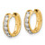 14k Diamond Hinged Hoop Earrings EM4263-033-YA