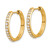 14k Diamond Hinged Hoop Earrings EM4265-060-YA