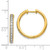 14k Diamond Hinged Hoop Earrings EM4265-060-YA