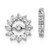 14k White Gold AA Diamond Earring Jacket EJM5323-050-WA