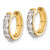 14k Diamond Hinged Hoop Earrings EM4263-050-YA
