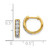 14k Diamond Hinged Hoop Earrings EM4263-050-YA