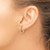 14K Lab Grown Diamond VS/SI FGH Hinged Hoop Earrings EM5411-025-YLG