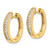 14k Diamond Hinged Hoop Earrings EM5366-100-YA