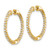 14k Gold Polished Diamond In/Out Hinged Hoop Earrings EM5431-062-YA