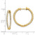 14k Gold Polished Diamond In/Out Hinged Hoop Earrings EM5431-062-YA
