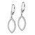 14K White Gold Lab Grown Diamond VS/SI FGH Fancy Drop Leverback Earr EM7957-070-WLG