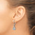 14k White Gold Diamond Leverback Earrings EM5545-050-WA