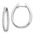 14kw Lab Grown Dia. VS/SI FGH In/Out Hinged Hoop Earrings EM5439-075-WLG