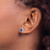 14k White Gold Cushion Amethyst and Diamond Halo Earrings EM7087-AM-010-WA