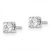 14k White Gold Lab Grown VS/SI FGH Dia Fashion Earrings EM9202-050-WLG