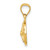 14K Sand Dollar Pendant K2933
