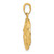 14k Sand Dollar Pendant K2938