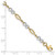 14k Two-tone Polished Infinity Bracelet FB1486-7.5
