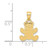 14k Teddy Bear Pendant K4762