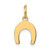 14k Horseshoe Charm K1758