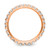 14K Rose Gold Lab Grown Diamond VS/SI FGH Eternity Band ET0005-100-6RLG
