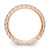 14K Rose Gold Lab Grown Diamond VS/SI FGH Eternity Band ET0005-150-9RLG