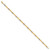 14K Two-tone Polished Fancy Link Bracelet FB2025-7.75