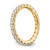 14K Lab Grown Diamond VS/SI FGH Eternity Band ET0005-150-45YLG