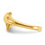 14k Dolphin Toe Ring K3846