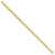 14K Polished and Textured Fancy Link Bracelet FB2004-7.5